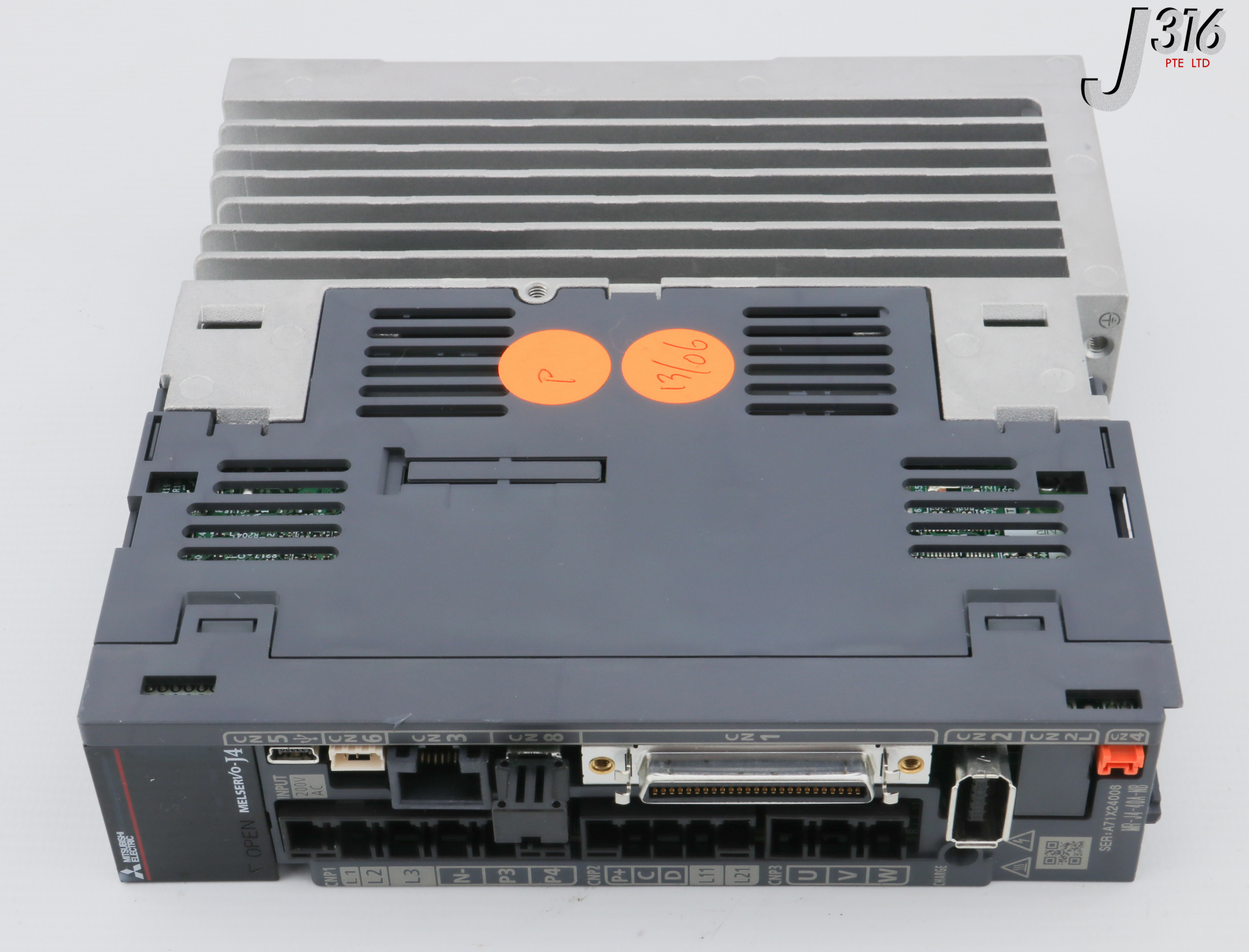 28957 MITSUBISHI SERVO AMPLIFIER, MELSERVO-J4, 400W MR-J4-40A-NB